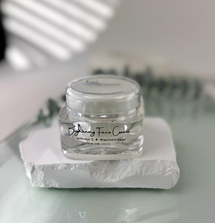 Qualerex Beauty Brightening Face Cream with Vitamin C + Niacinamide • Younger and Healthier Skin