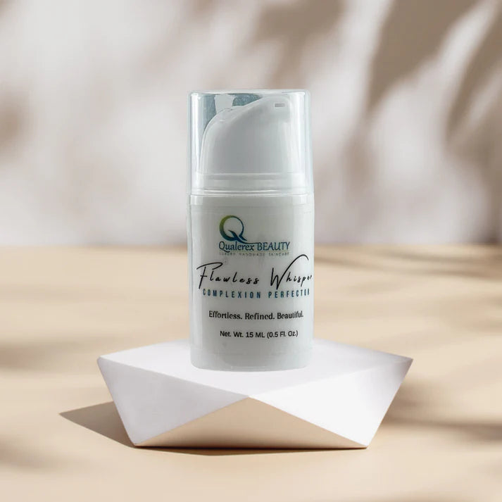 Qualerex Beauty Flawless Whisper | Primer + Complexion Perfector for a Soft-Focus Finish