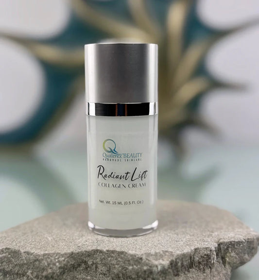 Qualerex Beauty Radiant Lift Collagen Cream • Luxury Firming Skincare for Sagging & Mature Skin
