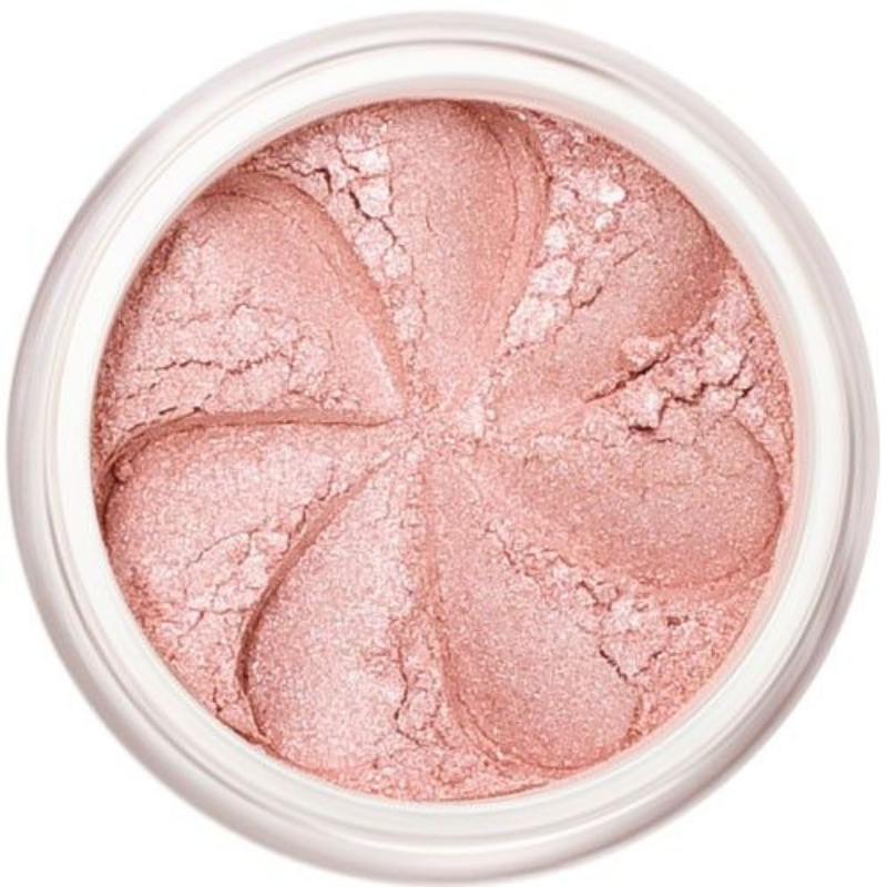 Lily Lolo Pink Fizz Eyes : Vegan. Gluten Free. GMO Free. Cruelty Free.  Shimmer, pale pink is a highly pigmented mineral eye shadow for a long lasting and durable finish. 