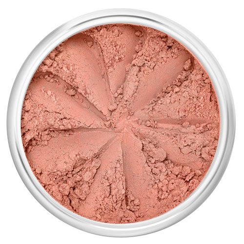 Lily Lolo Beach Babe Blush: Matte delicate peach. Gluten free. GMO Free. Cruelty Free.