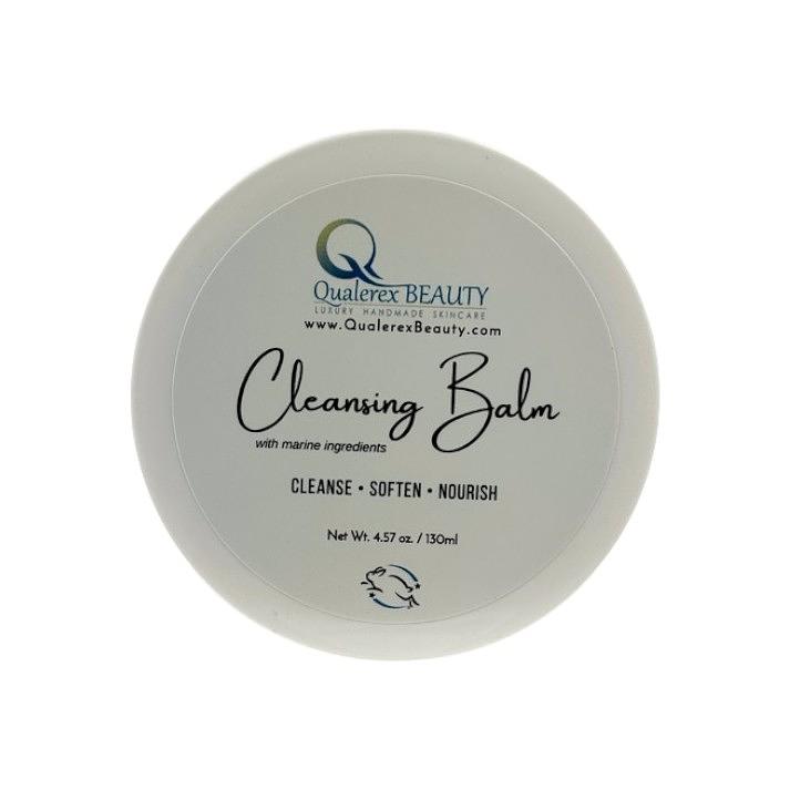 Qualerex Beauty Cleansing Balm with Marine Ingredients • Melts Away Makeup & Skin Impurities • Clear Congested Pores