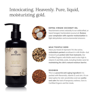 Annmarie Skin Care Coconut Body Oil (200ml)