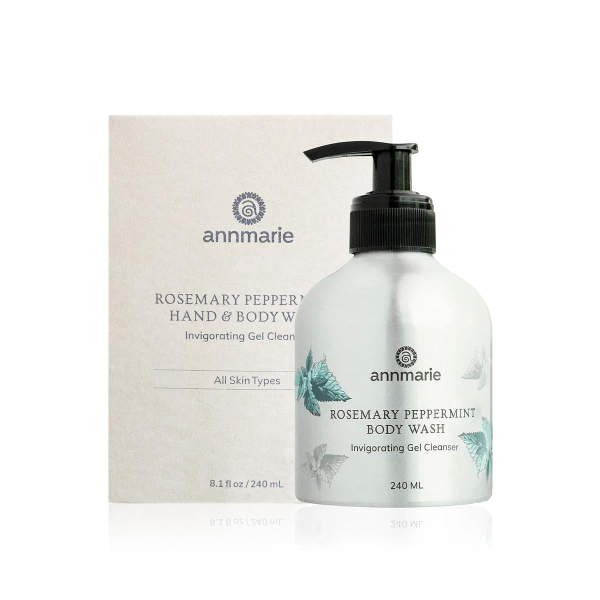 Annmarie Skin Care Rosemary Peppermint Hand & Body Wash (240ml)