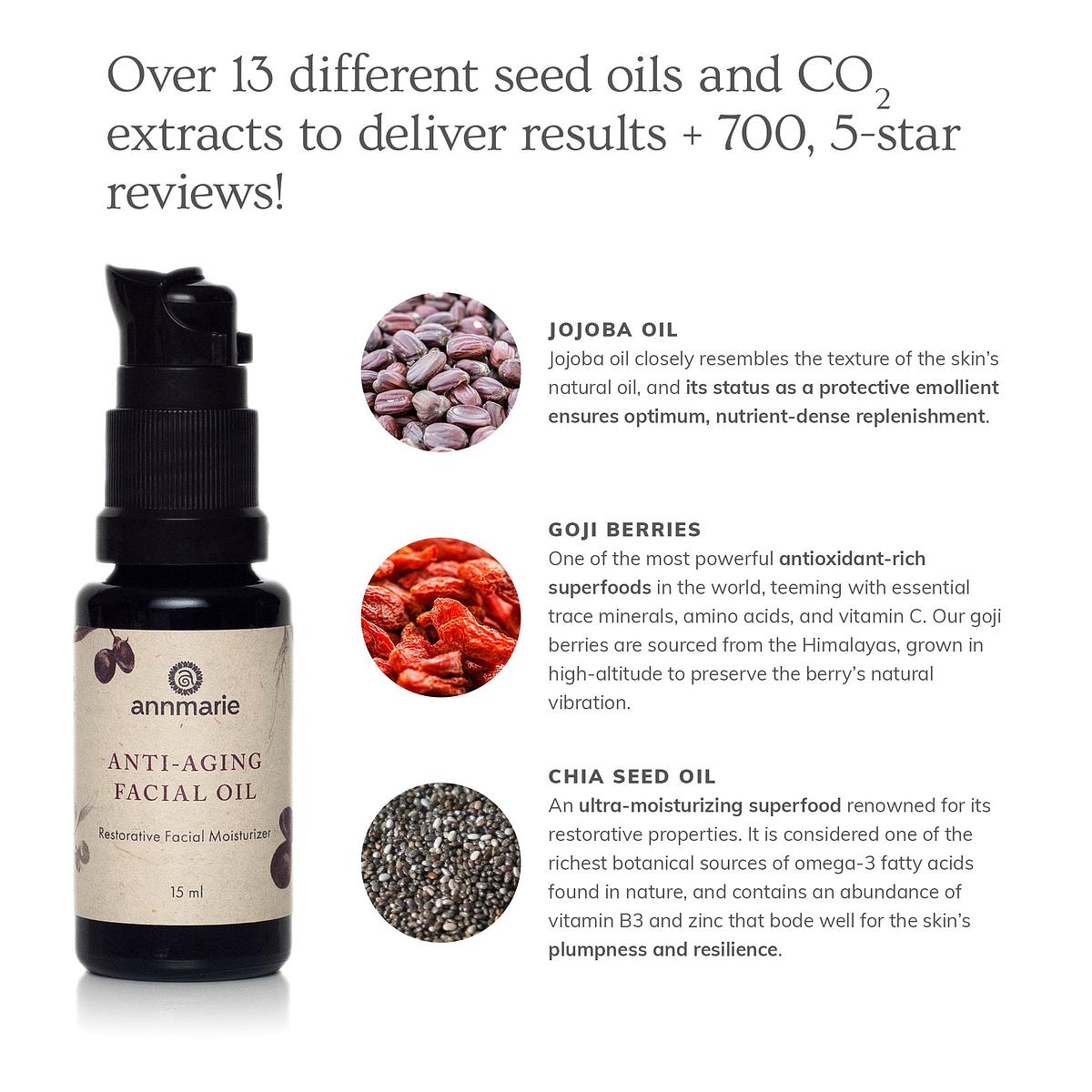 Annmarie Skin Care Anti-Aging Facial Oil (15ml)