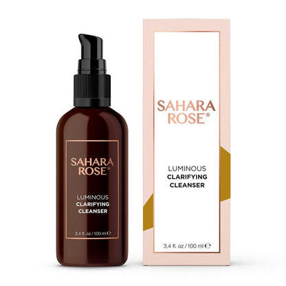 Sahara Rose Luminous Clarifying Enzyme Cleanser | Gentle Calming & Brightening Milk