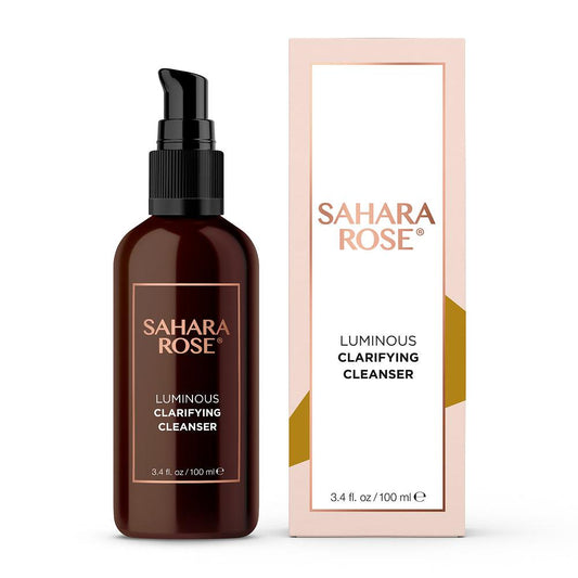 Sahara Rose Luminous Clarifying Enzyme Cleanser | Gentle Calming & Brightening Milk