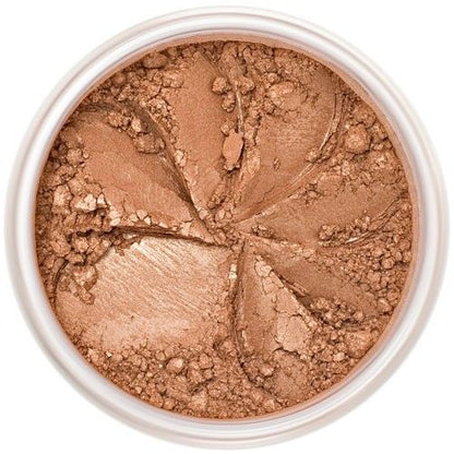 Lily Lolo Bondi Bronzer & Shimmer: Tan Shade, shimmering bronzed effect. Vegan. Gluten Free. GMO Free. Cruelty Free.