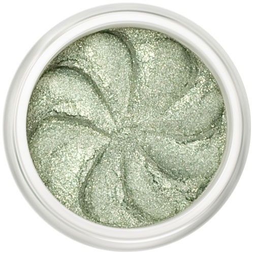 Lily Lolo Green Opal Eyes: Vegan. Gluten Free. GMO Free. Cruelty Free.  A gorgeous shimmery pale green.