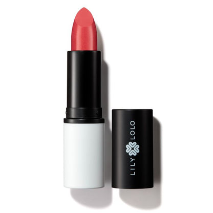 Lily Lolo Flushed Rose Lipstick (rich, rose pink): Vegan. Gluten Free. GMO Free. Cruelty Free.  A stunning natural glow. 