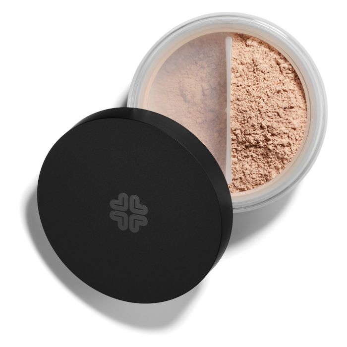 Lily Lolo Candy Cane Mineral Foundation: Vegan. Gluten Free. GMO Free. Cruelty Free.  A light foundation shade with cool undertones.